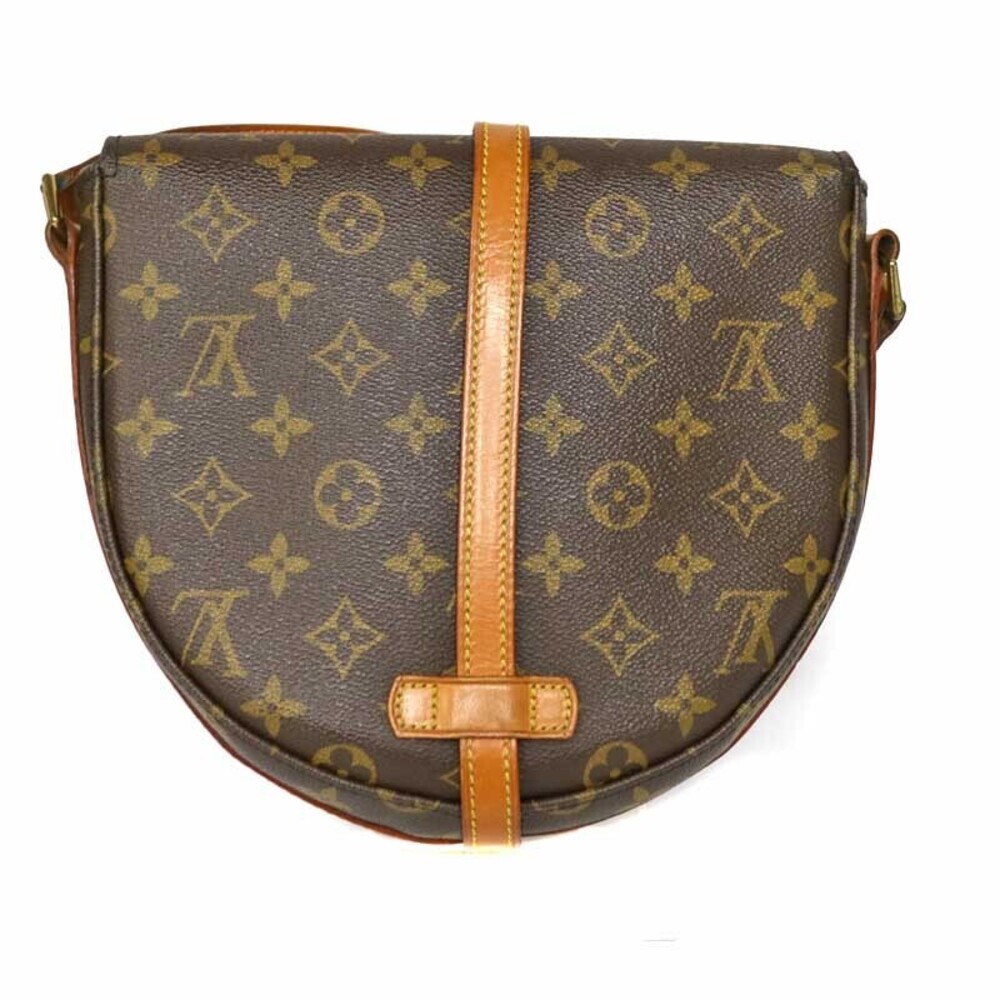 Louis Vuitton Crossbody Chantilly Leather Monogram Brown Bag Shoulder Canvas